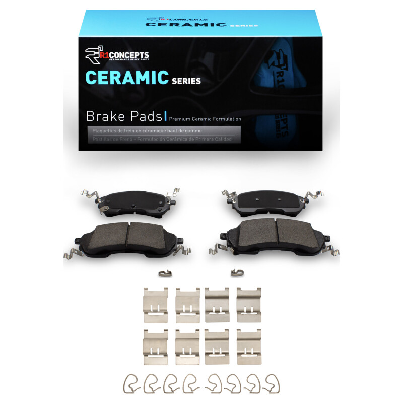 Ford Ranger Brake Pads - Rear - R1 Concepts - Ceramic - `21-`25